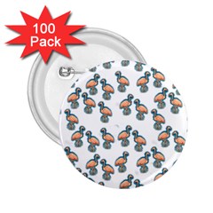 Flaming Gogo 2 25  Buttons (100 Pack)  by ArtByAng