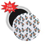 Flaming Gogo 2.25  Magnets (100 pack)  Front