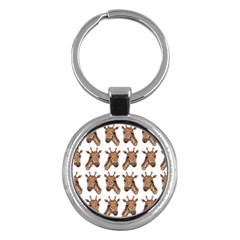 Giraffe Key Chains (round) 