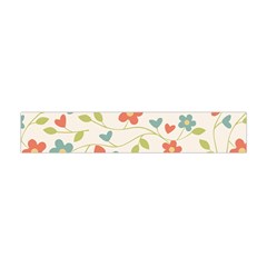 Flowers Pattern Flano Scarf (mini) by Hansue