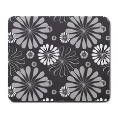 Floral Pattern Large Mousepads by Hansue