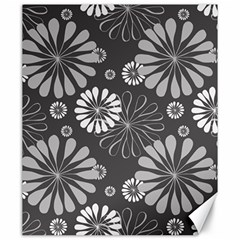 Floral Pattern Canvas 20  X 24  by Hansue