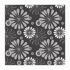 Floral Pattern Medium Glasses Cloth (2-side) by Hansue