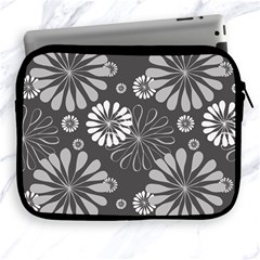 Floral Pattern Apple Ipad 2/3/4 Zipper Cases by Hansue