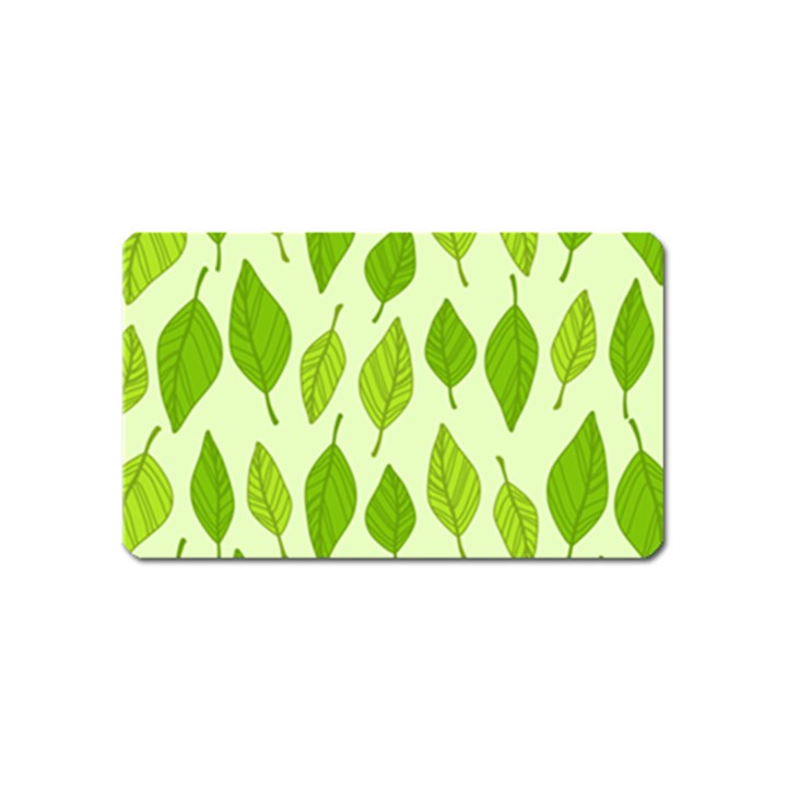 Autumn Pattern Magnet (Name Card)