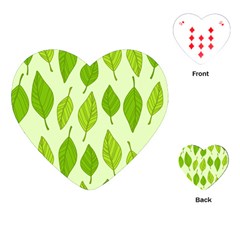 Autumn Pattern Playing Cards (heart) by Hansue