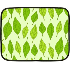 Autumn Pattern Double Sided Fleece Blanket (mini)  by Hansue