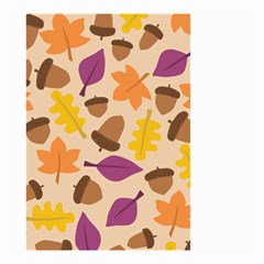 Acorn Pattern Small Garden Flag (two Sides) by Hansue