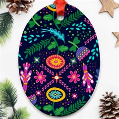 Colorful Pattern Ornament (oval) by Hansue