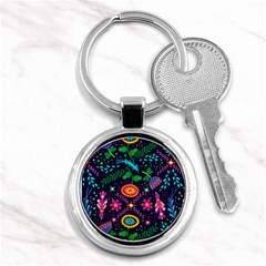 Colorful Pattern Key Chains (round)  by Hansue