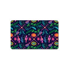 Colorful Pattern Magnet (name Card) by Hansue