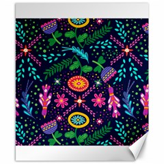 Colorful Pattern Canvas 8  X 10  by Hansue