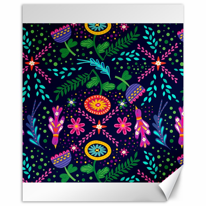 Colorful Pattern Canvas 16  x 20 