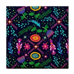 Colorful Pattern Face Towel by Hansue