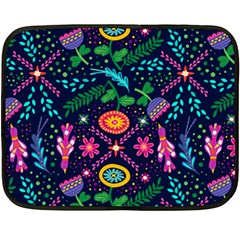 Colorful Pattern Fleece Blanket (mini)