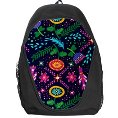 Colorful Pattern Backpack Bag by Hansue