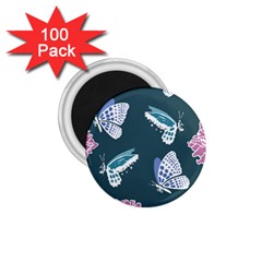 Butterfly  1 75  Magnets (100 Pack)  by Hansue