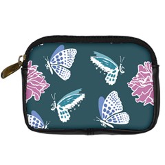 Butterfly  Digital Camera Leather Case by Hansue