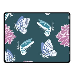 Butterfly  Double Sided Fleece Blanket (small) 