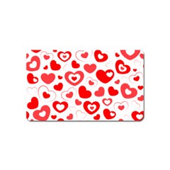 Hearts Magnet (name Card) by Hansue