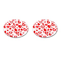 Hearts Cufflinks (oval) by Hansue