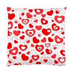 Hearts Standard Cushion Case (one Side)