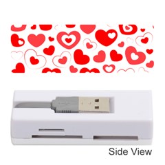 Hearts Memory Card Reader (stick) by Hansue