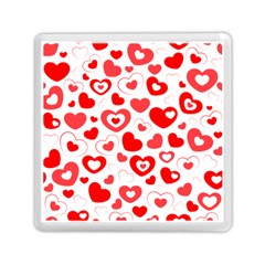 Hearts Memory Card Reader (square) by Hansue