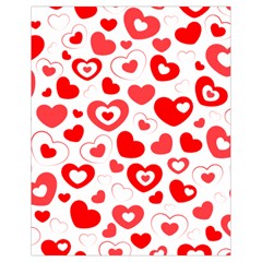 Hearts Drawstring Bag (small)