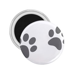 Pets Footprints 2 25  Magnets by Hansue