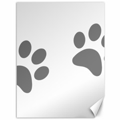 Pets Footprints Canvas 36  X 48  by Hansue