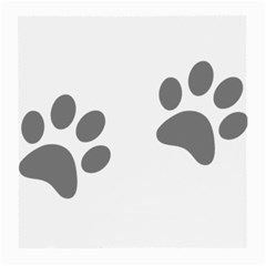 Pets Footprints Medium Glasses Cloth (2-side) by Hansue