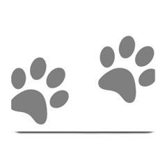 Pets Footprints Plate Mats by Hansue