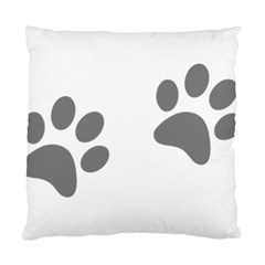 Pets Footprints Standard Cushion Case (one Side) by Hansue