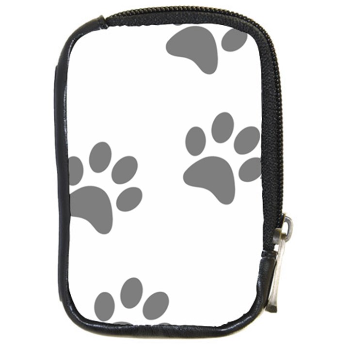 Pets footPrints Compact Camera Leather Case