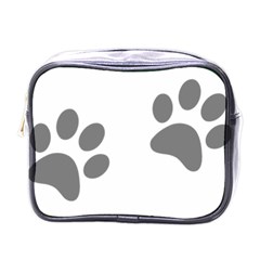 Pets Footprints Mini Toiletries Bag (one Side) by Hansue