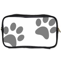 Pets Footprints Toiletries Bag (one Side) by Hansue