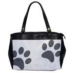 Pets footPrints Oversize Office Handbag Front