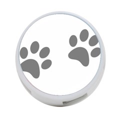 Pets Footprints 4-port Usb Hub (two Sides) by Hansue