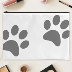 Pets Footprints Cosmetic Bag (xxxl) by Hansue