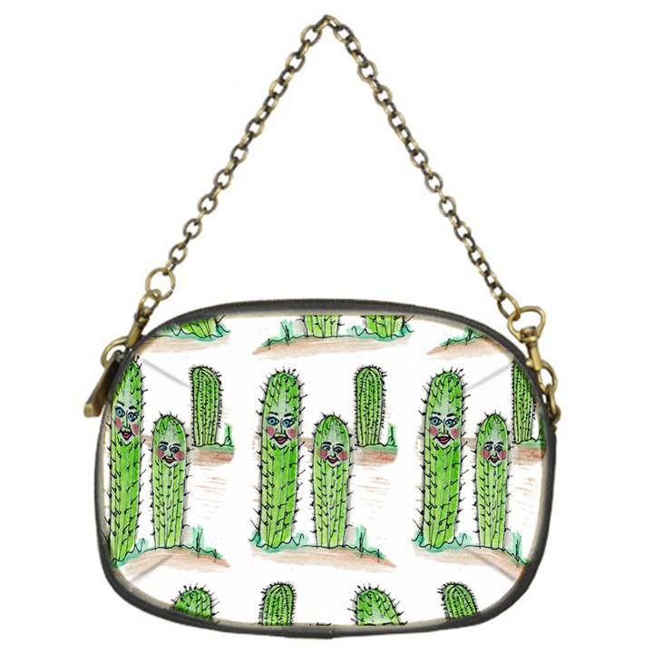 Prickle Plants2 Chain Purse (One Side)