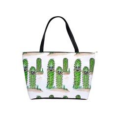 Prickle Plants2 Classic Shoulder Handbag by ArtByAng