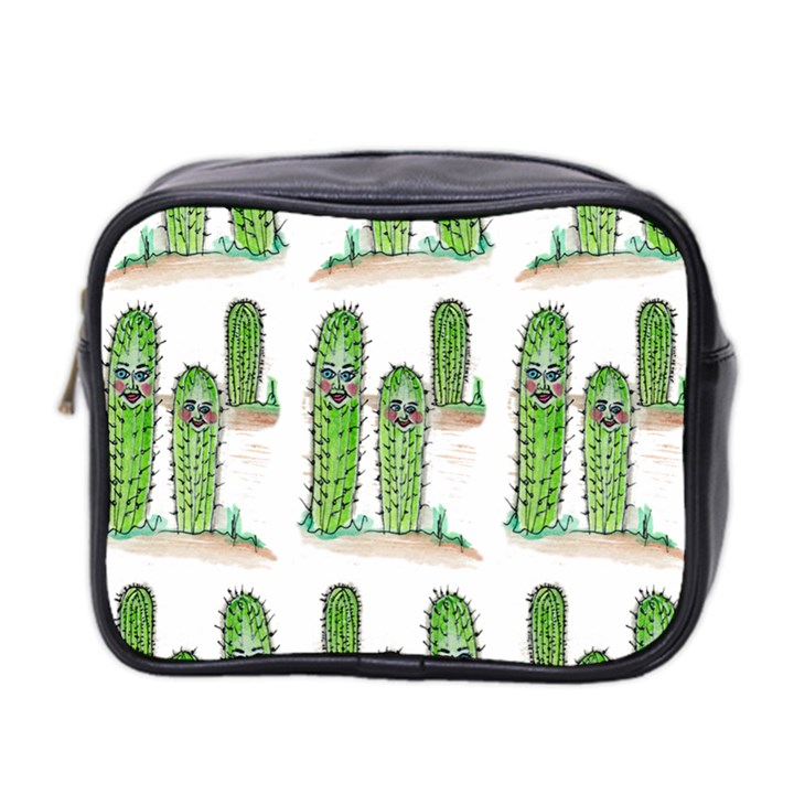 Prickle Plants2 Mini Toiletries Bag (Two Sides)