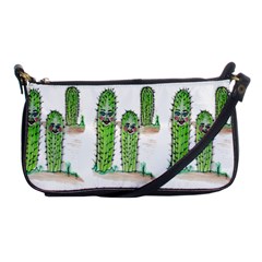 Prickle Plants2 Shoulder Clutch Bag by ArtByAng