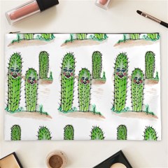 Prickle Plants2 Cosmetic Bag (xxl) by ArtByAng