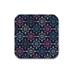 Background Wallpaper Abstract Art Rubber Square Coaster (4 Pack)  by Nexatart