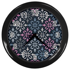 Background Wallpaper Abstract Art Wall Clock (black) by Nexatart