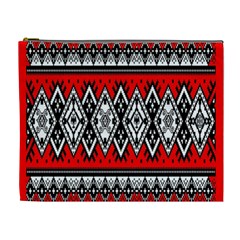 Decoration Pattern Style Retro Cosmetic Bag (xl) by Nexatart