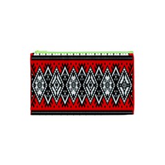 Decoration Pattern Style Retro Cosmetic Bag (xs) by Nexatart