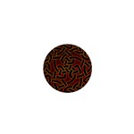 Beautiful Art Pattern 1  Mini Buttons Front